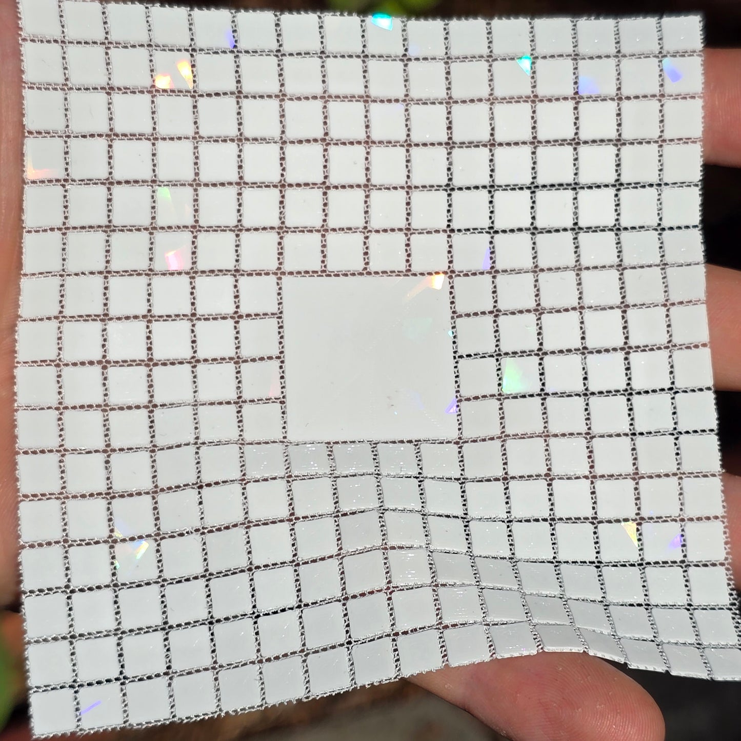 3D Printed Fabric Squares