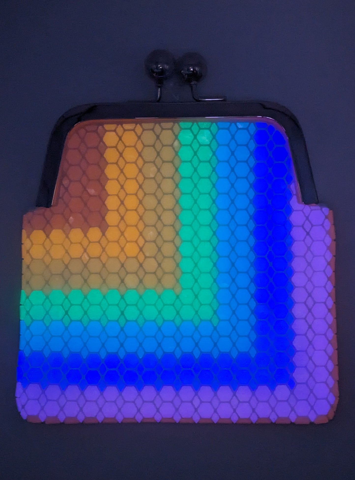 Kiss Clutch 3D Printed Purse